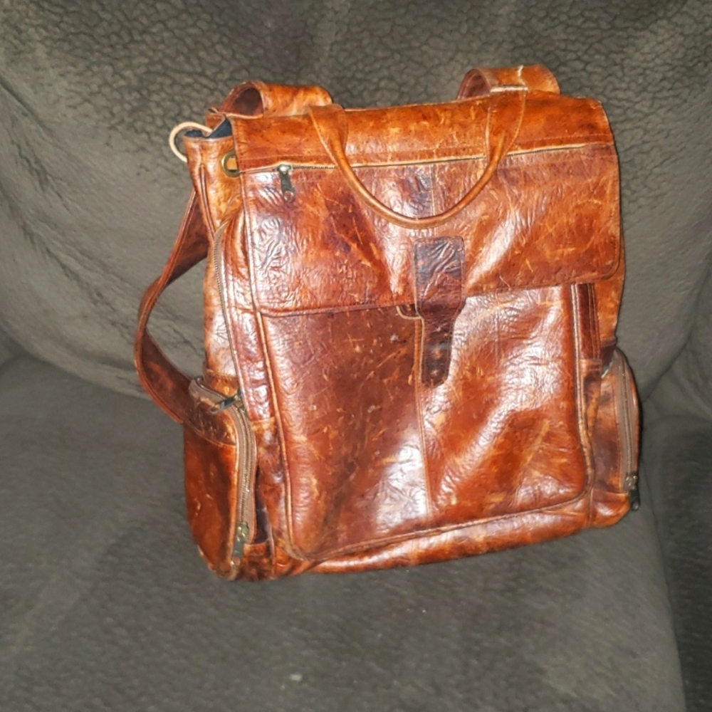 Leather Laptop Bag